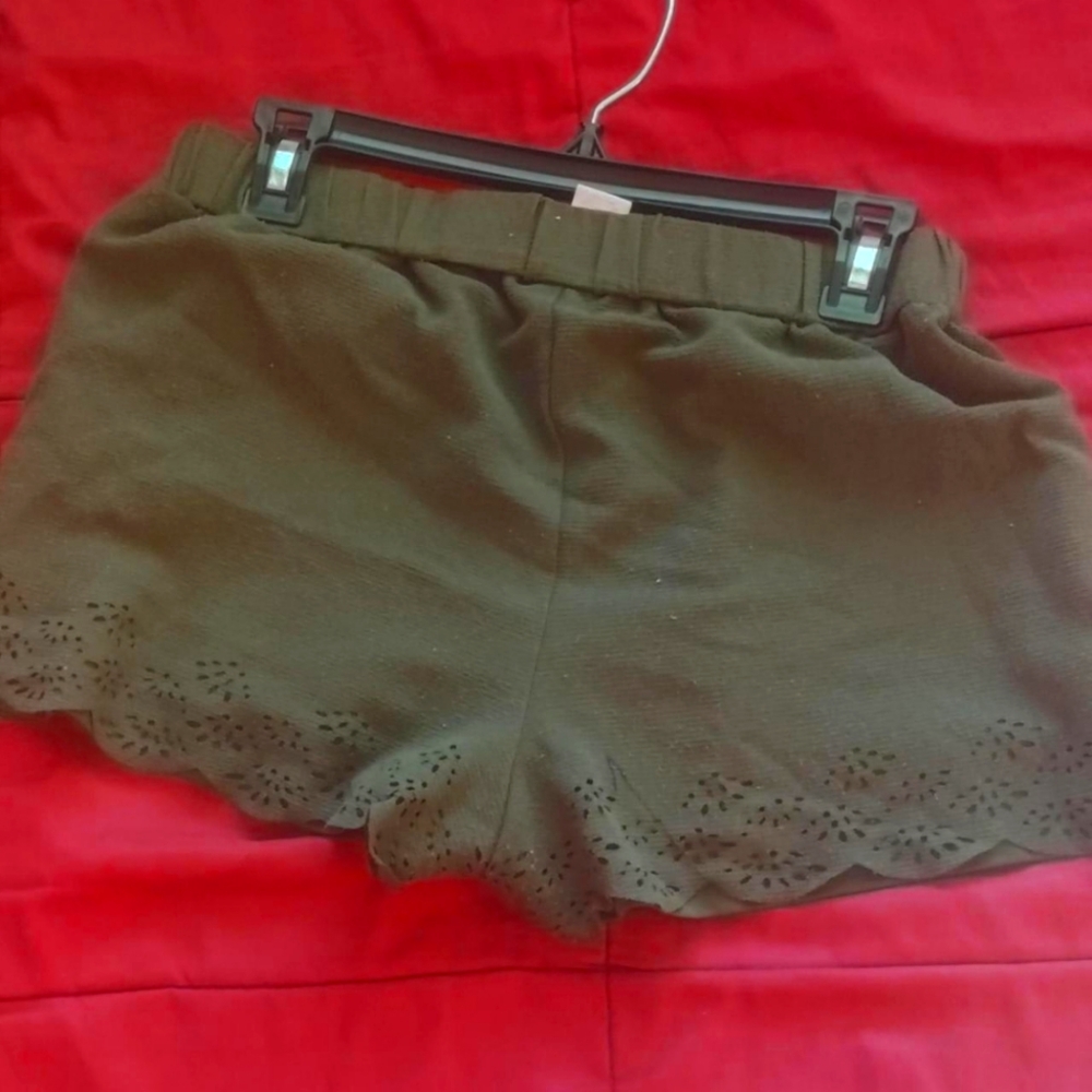Olive shorts women's